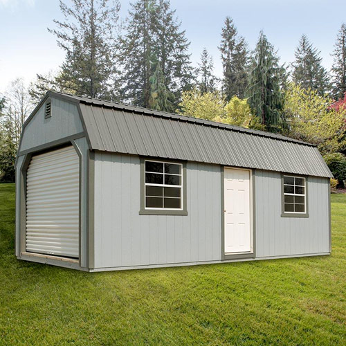 Elite Lofted Garage Lifestyle Champion Portable Buildings