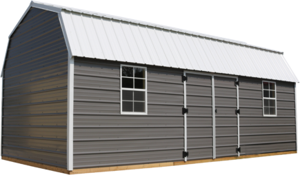 Metal Side Lofted Barn 10 x 20