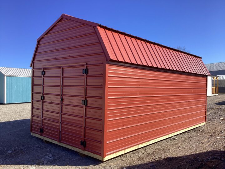 Metal Lofted Barn 10 x 20 - Image 2