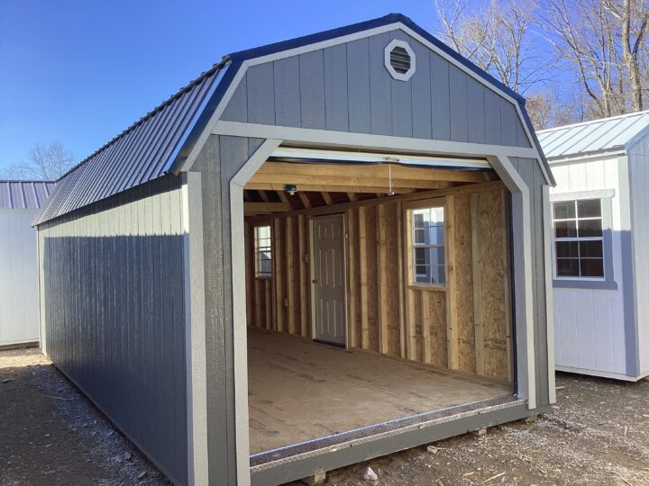 Elite Lofted Garage 12 x 24 - Image 2