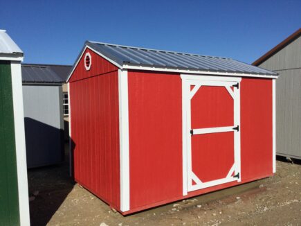 Traditional Short Wall Garden Shed 8 x 12