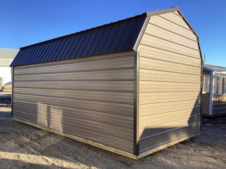 Metal Side Lofted Barn 10 x 20 - Image 4