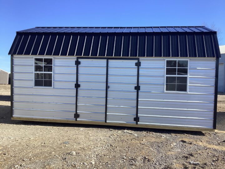 Metal Side Lofted Barn 10 x 20 - Image 3