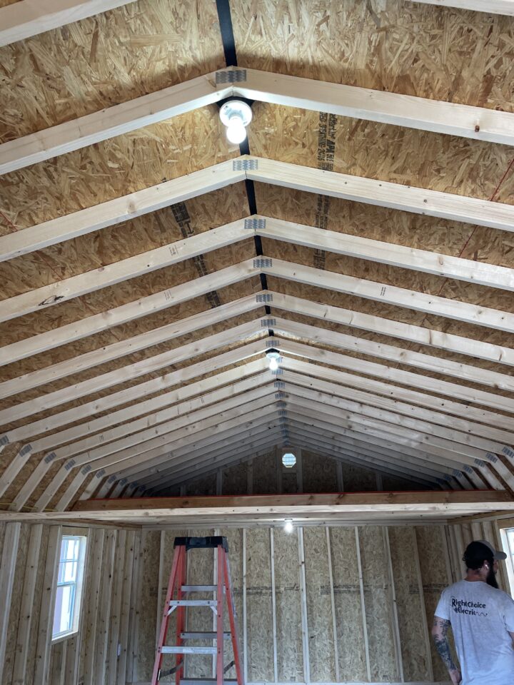Elite Lofted Barn Cabin 16 x 36 - Image 11