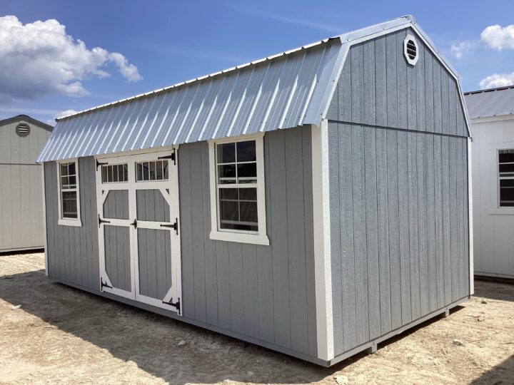 Traditional Side Lofted Barn 10 x 20 - Image 2