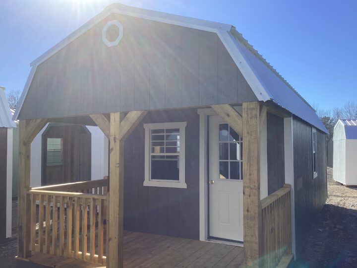 Elite Lofted Barn Cabin 12 x 28