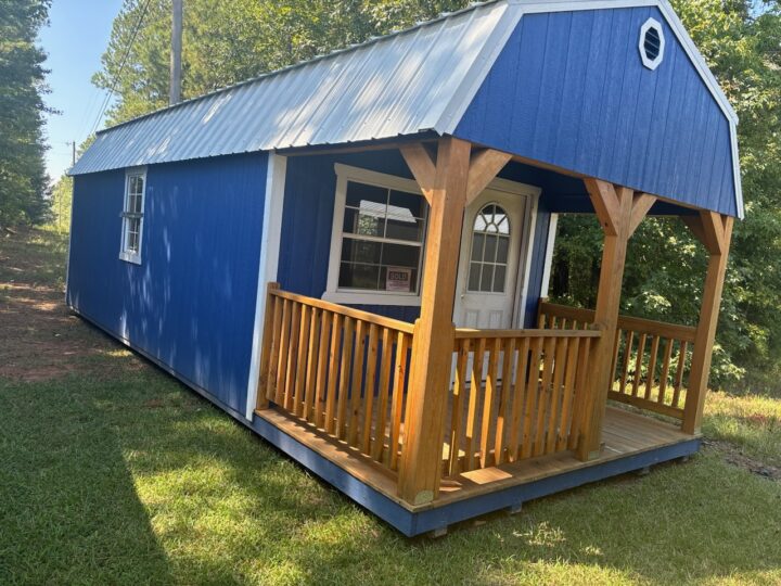 Elite Lofted Barn Cabin 12x28
