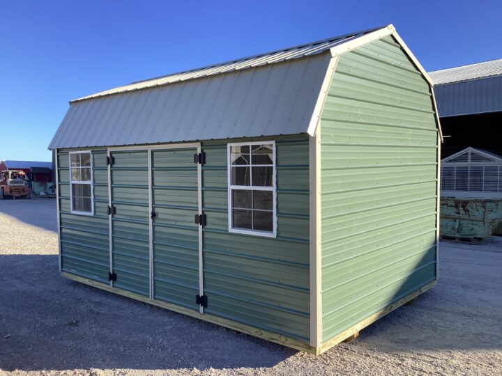 Metal Side Lofted Barn 10 x 16 - Image 4