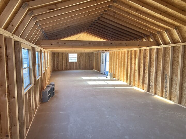 Elite Side Lofted Barn 16x60 - Image 3
