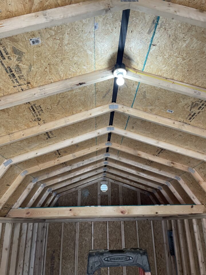 Elite Lofted Barn Cabin 12 x 36 - Image 8