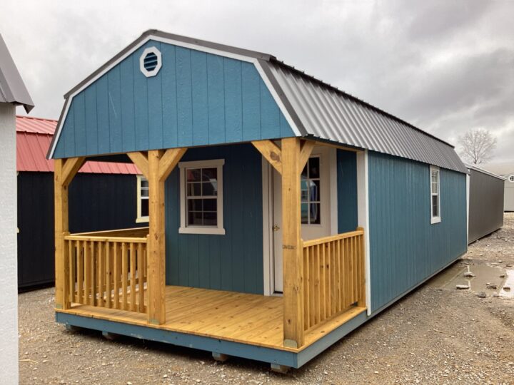 Elite Lofted Barn Cabin 12 x 32