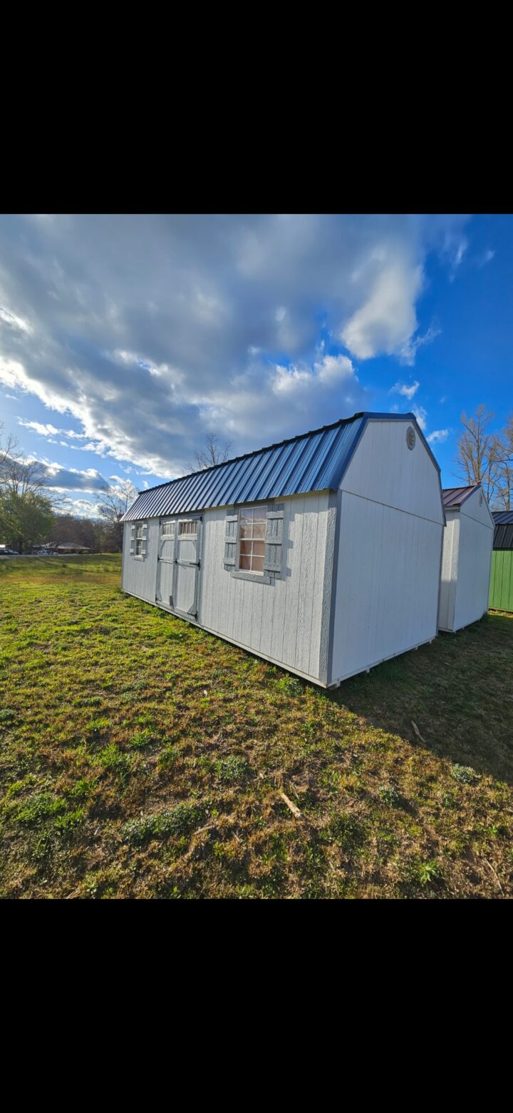 Elite Side Lofted Barn 12x24 - Image 2