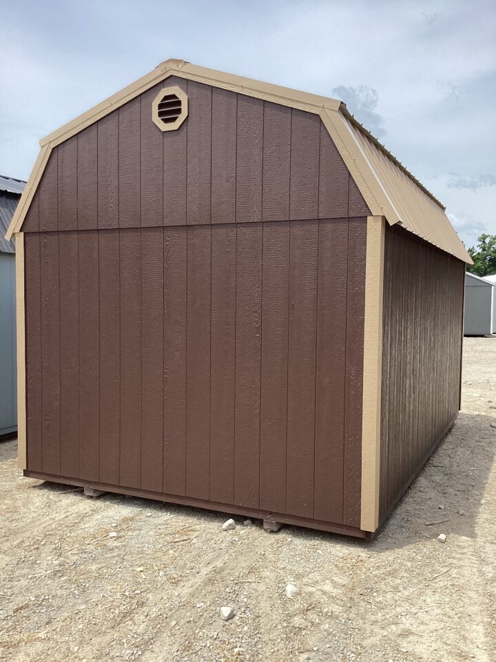 Traditional Side Lofted Barn 10 x 16