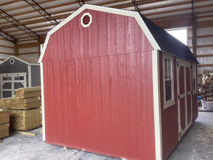 Traditional Side Lofted Barn 10 x 16