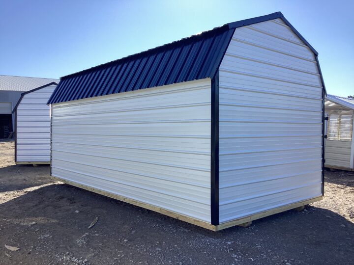 Metal Side Lofted Barn 10 x 20 - Image 2