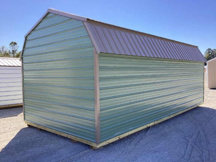 Metal Side Lofted Barn 12 x 24 - Image 3