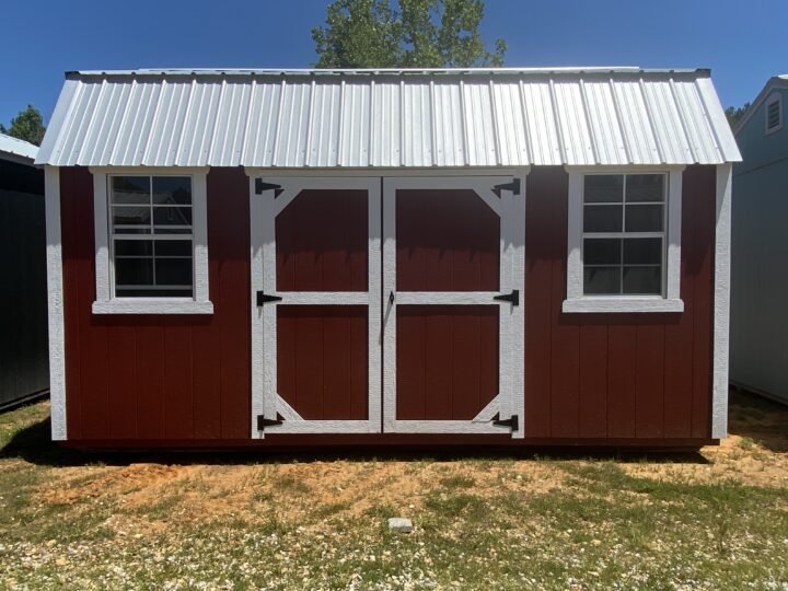 Traditional Side Lofted Barn 12 x 16