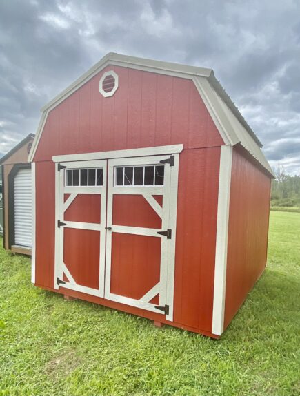 Traditional Lofted Barn 10 x 12