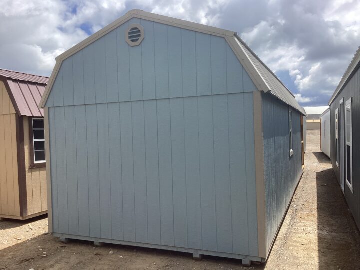Elite Lofted Barn Cabin 12 x 32 - Image 2