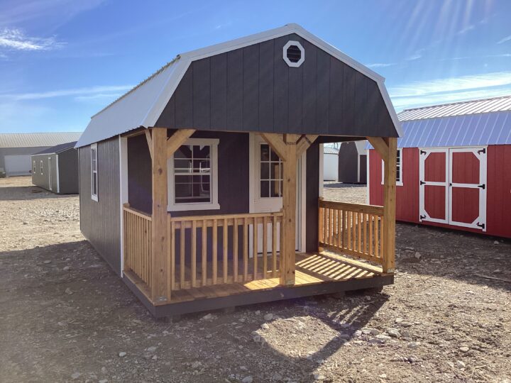 Elite Lofted Barn Cabin 12 x 24