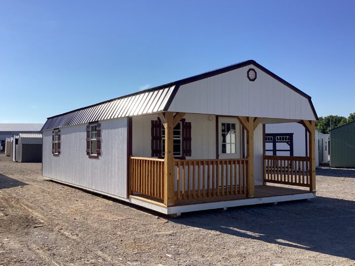 Elite Lofted Barn Cabin 16 x 36 - Image 2