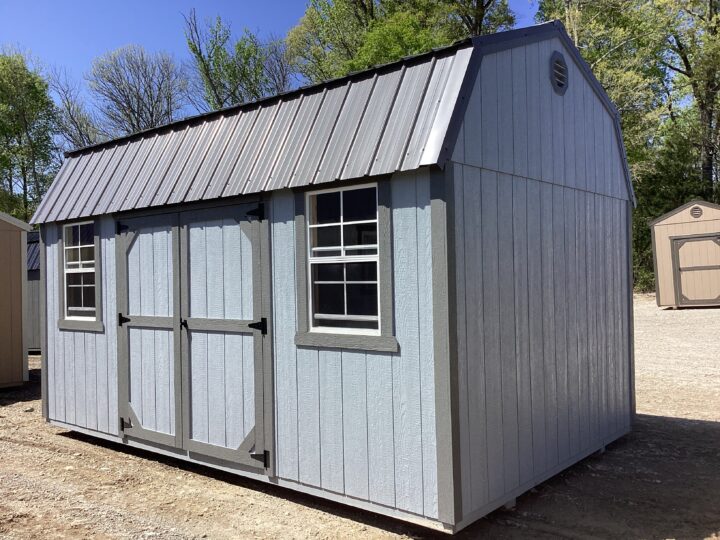 Traditional Side Lofted Barn 10 x 16 - Image 2