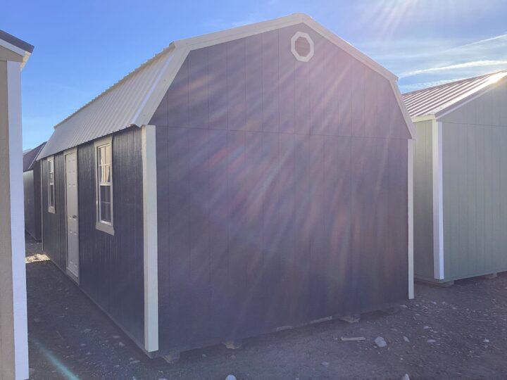 Elite Lofted Garage 12 x 24 - Image 2