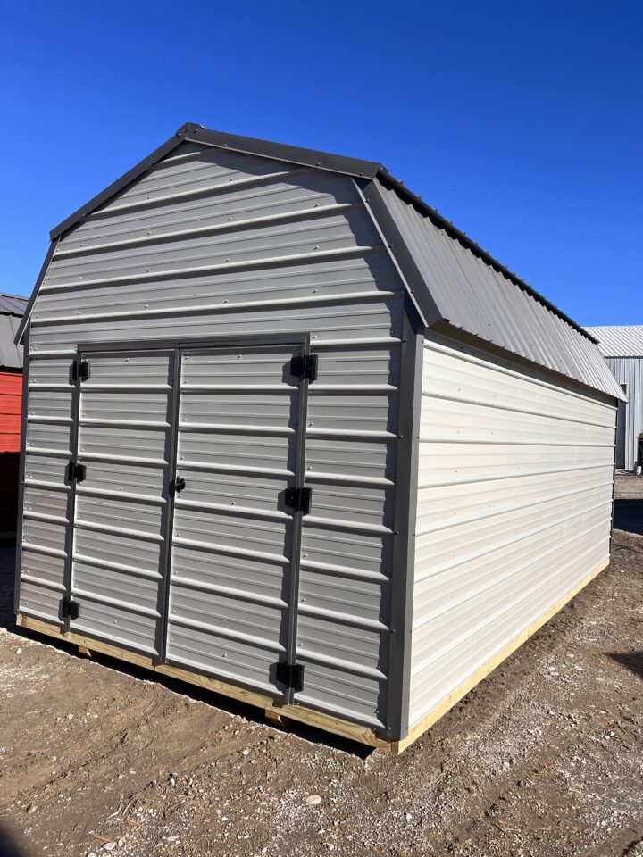 Metal Lofted Barn 10 x 20