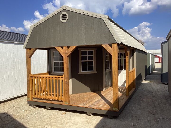 Elite Deluxe Lofted Barn Cabin 12 x 36