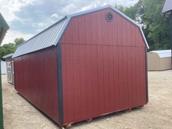 Traditional Side Lofted Barn 12 x 24 - Image 2