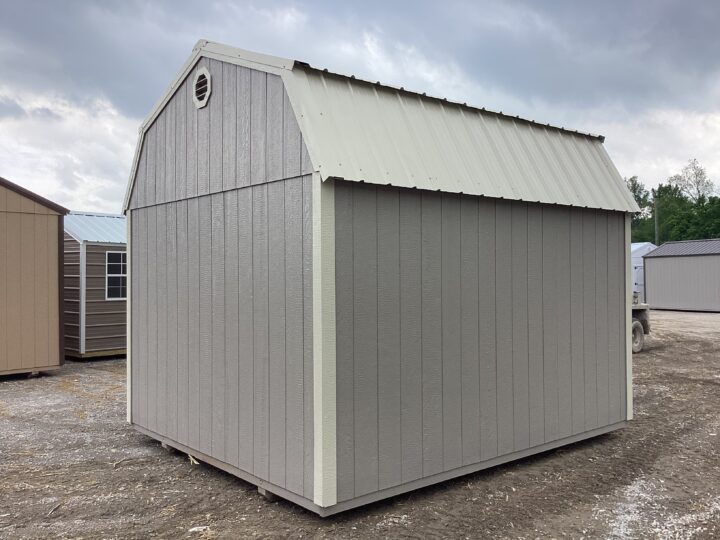 Traditional Side Lofted Barn 10 x 12 - Image 2