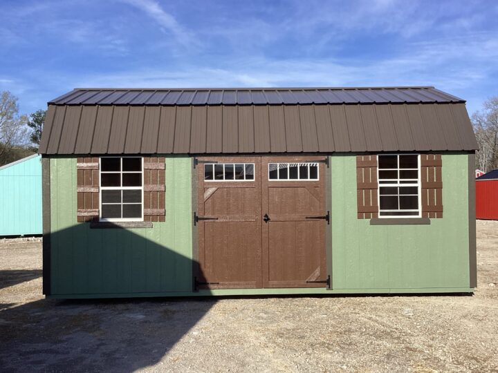 Traditional Side Lofted Barn 10 x 20 - Image 8