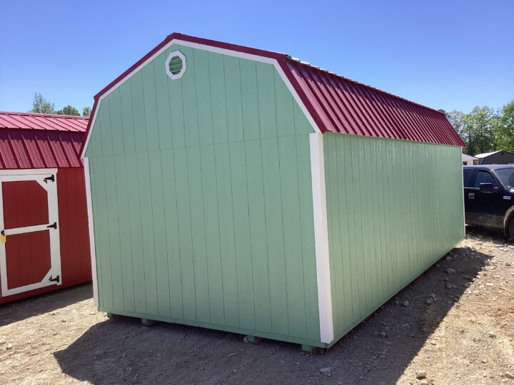 Elite Lofted Barn 12 x 24 - Image 2