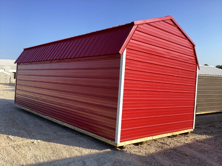 Metal Side Lofted Barn 12 x 24 - Image 3