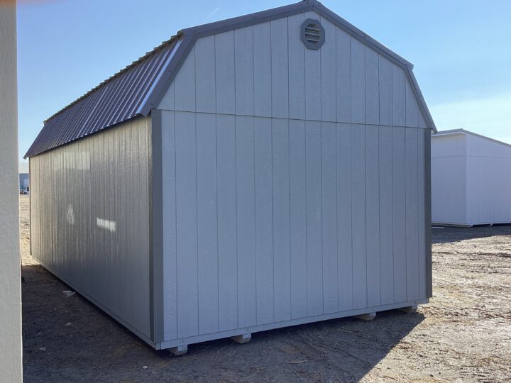 Traditional Side Lofted Barn 12 x 24 - Image 2