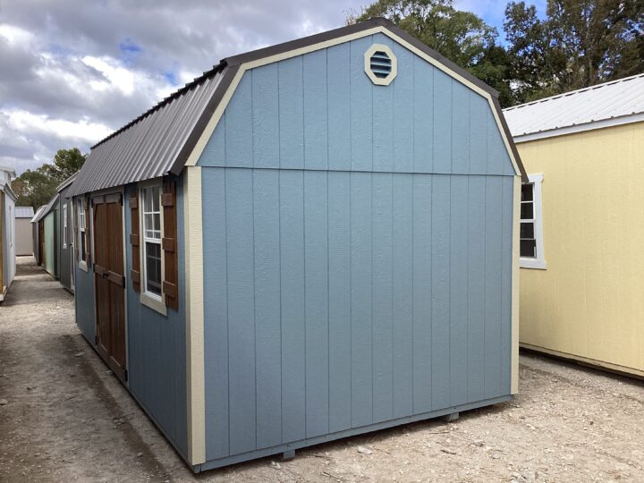 Traditional Side Lofted Barn 10 x 20 - Image 2