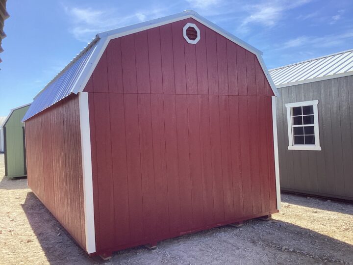 Elite Side Lofted Barn 12x24 - Image 2
