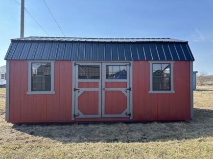 Traditional Side Lofted Barn 12 x 20
