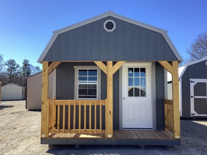 Traditional Lofted Barn Cabin 12 x 32 - Image 5