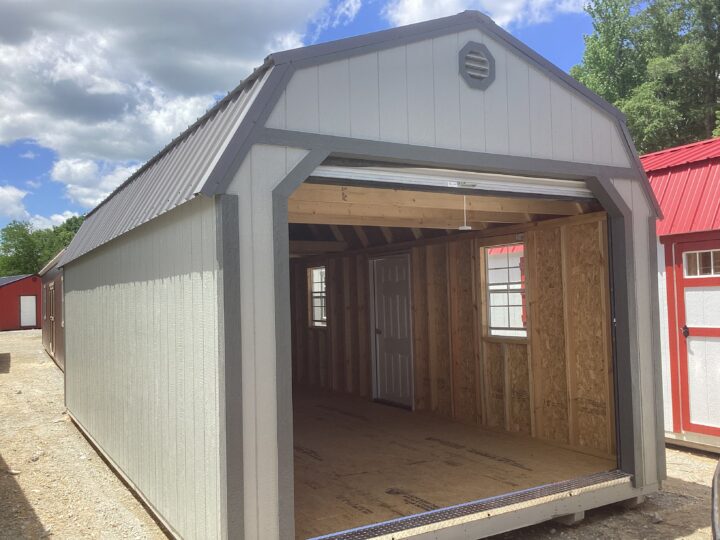 Elite Lofted Garage 12 x 24 - Image 2