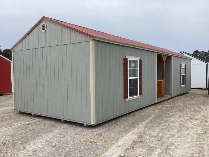 Elite Center Porch Cabin 14 x 40