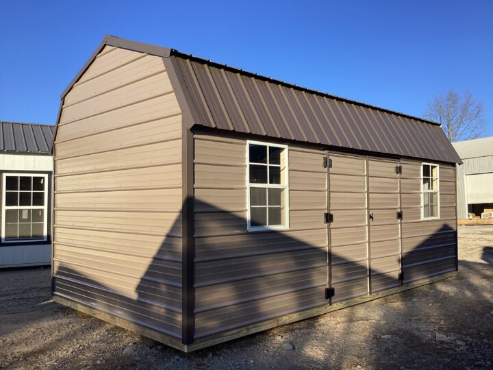Metal Side Lofted Barn 10 x 20 - Image 3