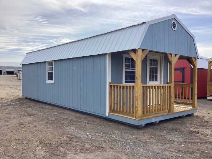 Traditional Lofted Barn Cabin 12 x 32 - Image 5