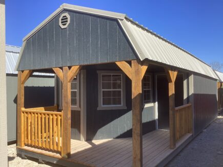 Elite Deluxe Lofted Barn Cabin 12 x 32