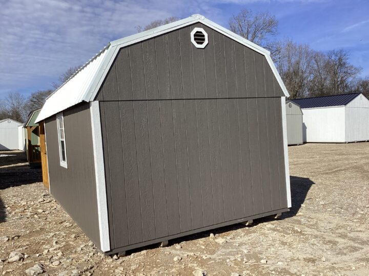 Elite Lofted Barn Cabin 12 x 24 - Image 2