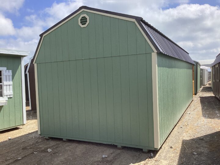 Elite Deluxe Lofted Barn Cabin 12 x 32 - Image 2