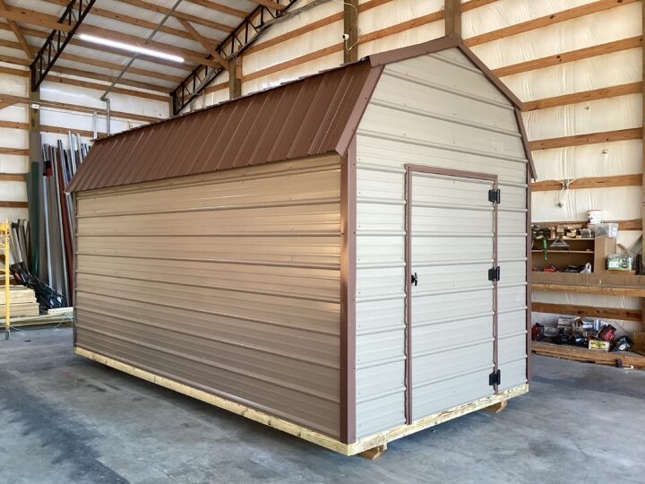 Metal Lofted Barn 8 x 16 - Image 4