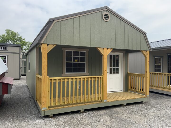 Elite Lofted Barn Cabin 14 x 24