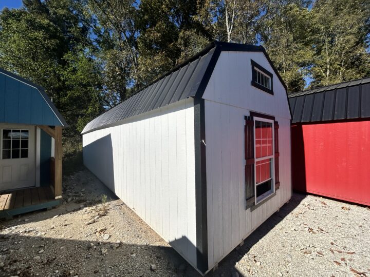 Elite Side Lofted Barn 12x36 - Image 2