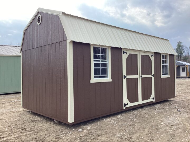 Traditional Side Lofted Barn 10 x 20 - Image 3